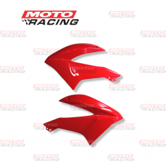 DEFLECTOR TANQUE IZQ/DER HONDA XR 150 ROJO (OKINOI)