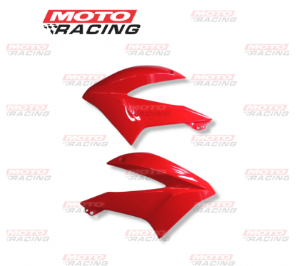 DEFLECTOR TANQUE IZQ- DER HONDA XR 150 ROJO (OKINOI)
