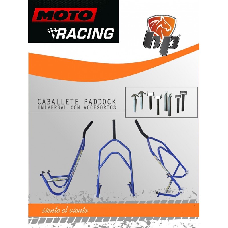 CABALLETE RACING UNIVERSAL CON ACCESORIO