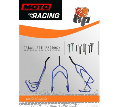 CABALLETE RACING UNIVERSAL CON ACCESORIO