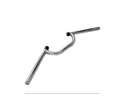 MANUBRIO MOTO 125 SPORT CROMADO