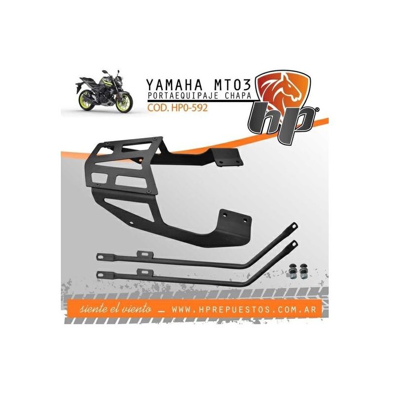 PORTA EQUIPAJE TRASERO YAMAHA MT 03 300 (HP)