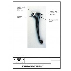 MANIJA FRENO GUERRERO G-50 SUPER ECONO (EDAR)