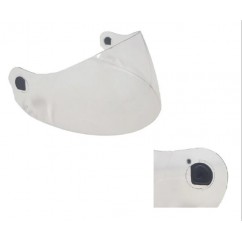 VISOR CASCO PEELS SPIKE CRISTAL CON BOTON DE GOMA