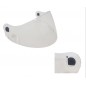 VISOR CASCO PEELS SPIKE CRISTAL CON BOTON DE GOMA