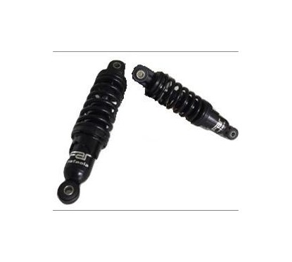 AMORTIGUADOR TRASERO HONDA CG 125 TUNNING 280mm NEGRO (FAR)