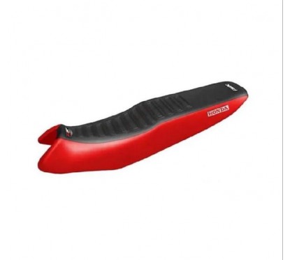 TAPIZADO ASIENTO HONDA CG 150 TITAN ´15 NEGRO -  ROJO (FMX)
