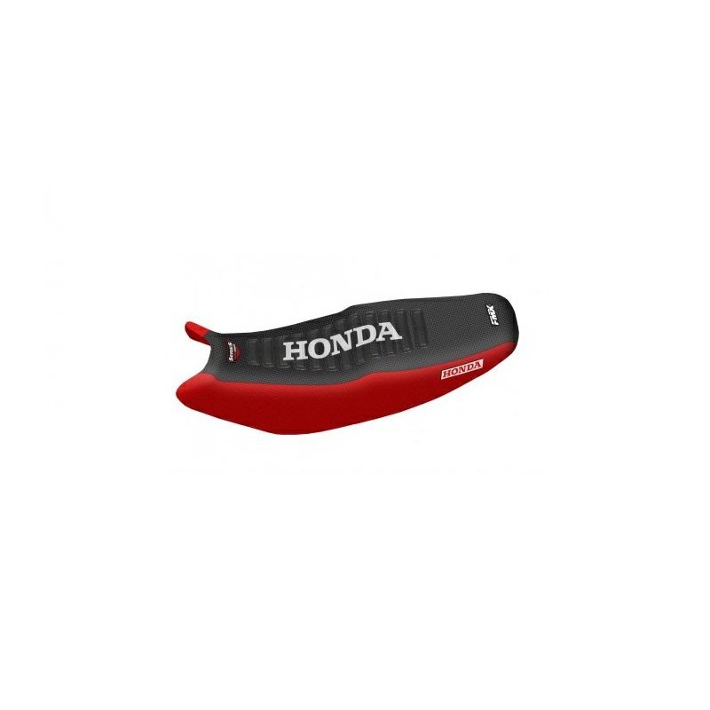 TAPIZADO ASIENTO HONDA CG 150 TITAN VIEJA ROJA -  NEGRA (FMX)