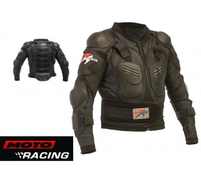 PECHERA INTEGRAL NEGRA PB-09 "XL" (PRO BIKER)