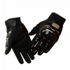 GUANTES PRO BIKER PREMIUM NEGRO "L"