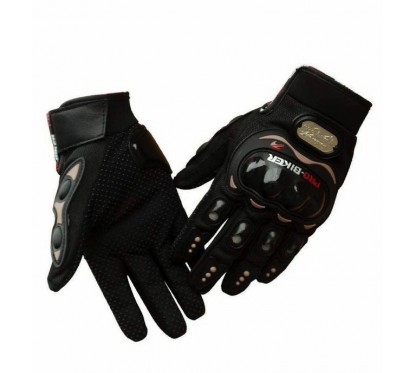 GUANTES PRO BIKER PREMIUM NEGRO "L"