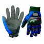 GUANTES PRO BIKER PREMIUM AZUL "L"