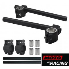 SEMI MANILLAR TIPO CAFE RACE -  PICADAS 26MM A 33MM NEGRO