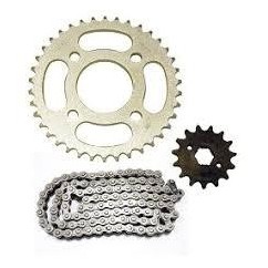 KIT TRANSMISION C- CADENA GILERA SMASH -  WAVE 35- 15 (REPCOR)