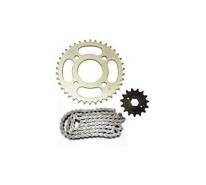 KIT TRANSMISION C- CADENA GILERA SMASH -  WAVE 35- 15 (REPCOR)