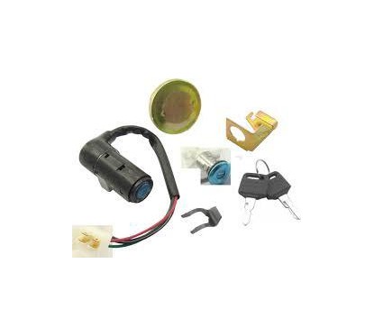 LLAVE CONTACTO GILERA SMASH 110 -  4 Ctos SET COMPLETO (REPCOR)