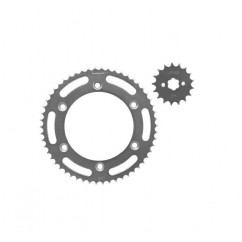 CORONA Y PIÑON HONDA NXR 125 BROS 54- 17 (REPCOR)