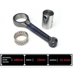 BIELA HONDA BIZ 125 -  SMASH 110 -  TRIP 110  LARGA (REPCOR)