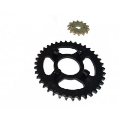 CORONA Y PIÑON HONDA DAX 70 35- 15 P- CADENA 420 (REPCOR)