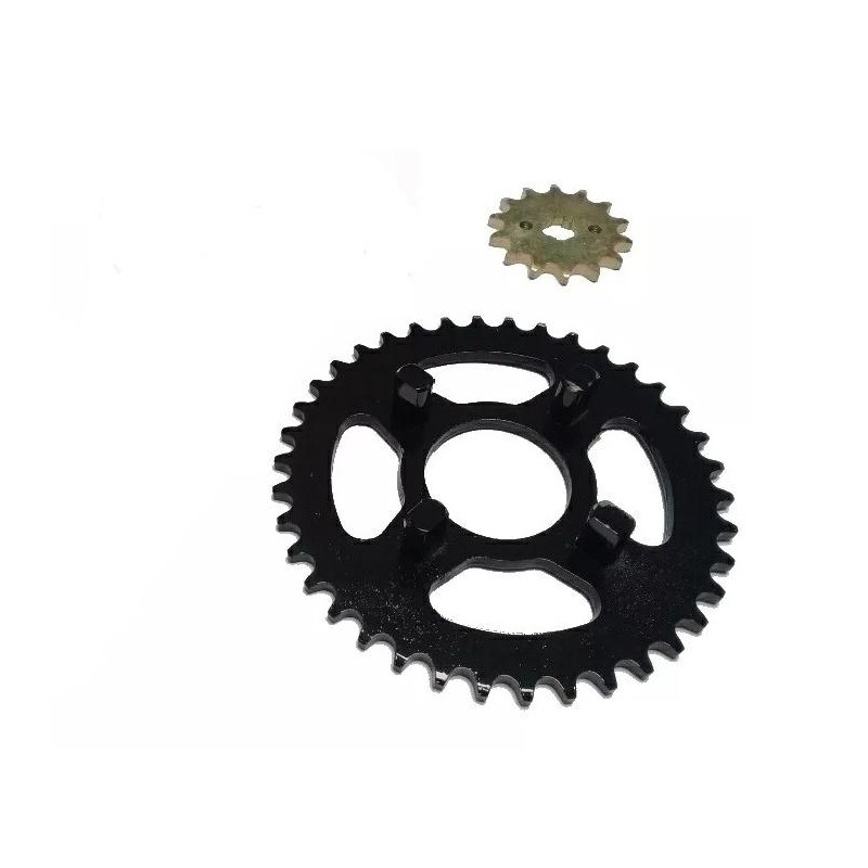 CORONA Y PIÑON HONDA DAX 70 35- 15 P- CADENA 420 (REPCOR)