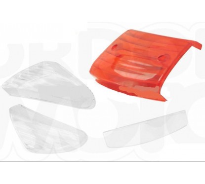 ACRILICO FARO TRASERO HONDA WAVE NF 100 3 PIEZAS (REPCOR)