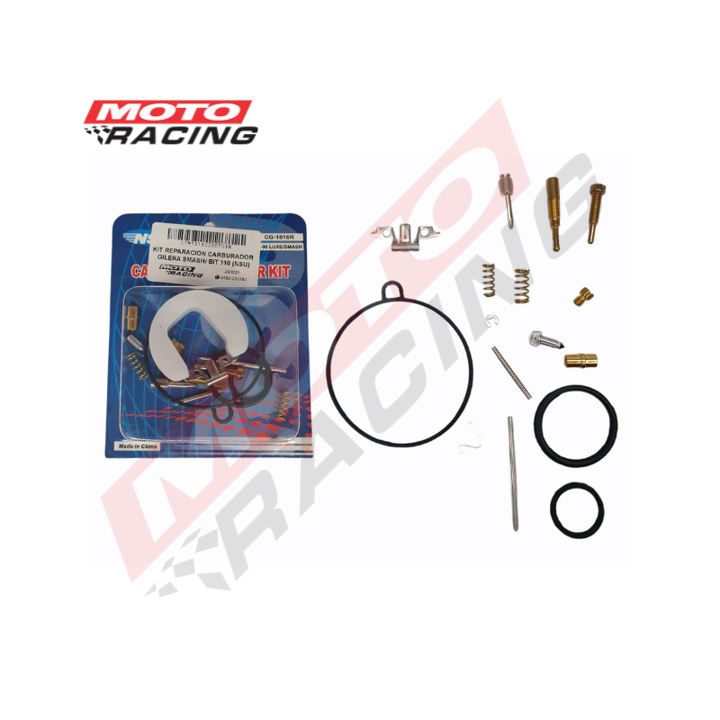 KIT REPARACION CARBURADOR GILERA SMASH-  BIT 110 (NSU)