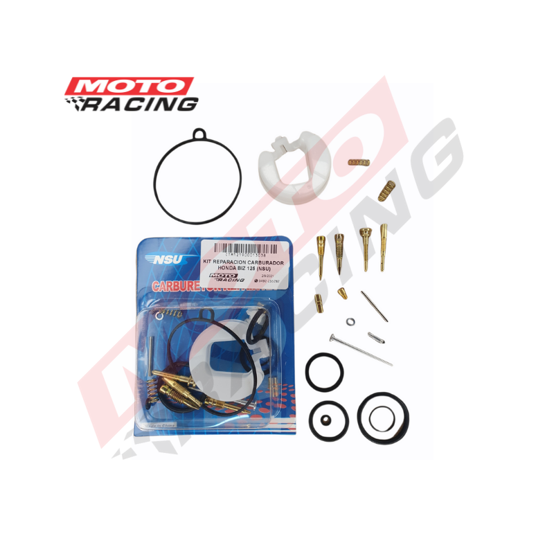 KIT REPARACION CARBURADOR HONDA BIZ 125 (NSU)