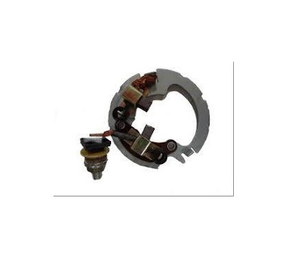 PLAQUETA PORTA CARBONES HONDA CG 125 TITAN-  TORNADO-  TWISTER (REPCOR)