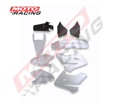 KIT PLASTICOS COMPLETO HONDA XR 250 TORNADO BLANCO 9 PZA (NSU)