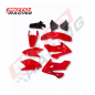 KIT PLASTICOS COMPLETO HONDA XR 250 TORNADO ROJO 9 PZA (NSU)