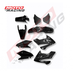 KIT PLASTICOS COMPLETO HONDA XR 250 TORNADO NEGRO 9 PZA (NSU)
