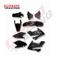 KIT PLASTICOS COMPLETO HONDA XR 250 TORNADO NEGRO 9 PZA (NSU)