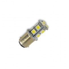 LAMPARA TRASERA 12V 13 LED 1 POLO AMBAR P/ GIRO PATA DEFASADA