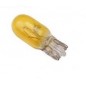 LAMPARA COLOR 12V 3w CASQUILLO VIDRIO AMARILLO