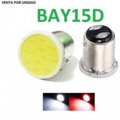 LAMPARA TRASERA 12v 21/5w LED PLANO CRISTAL PATA DESPAREJA
