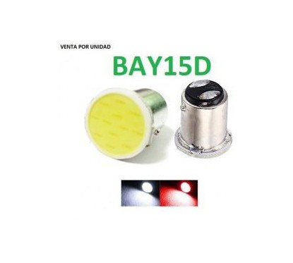 LAMPARA TRASERA 12v 21/5w LED PLANO CRISTAL PATA DESPAREJA