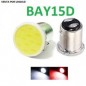 LAMPARA TRASERA 12v 21/5w LED PLANO CRISTAL PATA DESPAREJA