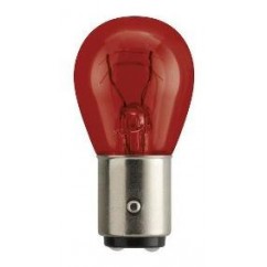 LAMPARA TRASERA 12V- 21- 5W PATA DESPAREJA ROJA