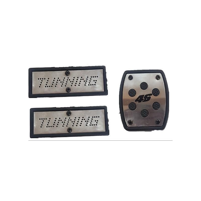 PEDALIN DELANTERO TRIANGULAR C/CUBRE PEDAL TUNNING