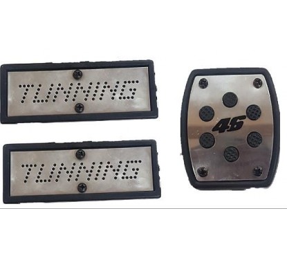 PEDALIN DELANTERO TRIANGULAR C/CUBRE PEDAL TUNNING