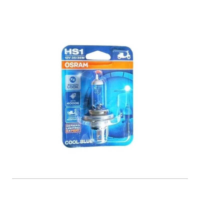 LAMPARA HALOGENA 12v35/35w T/H4 PX43T COOL BLUE (OSRAM)