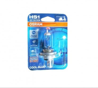 LAMPARA HALOGENA 12v35/35w T/H4 PX43T COOL BLUE (OSRAM)