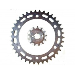 CORONA Y PIÑON HONDA XR 250 TORNADO 38- 13 Acer 1045