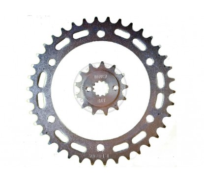 CORONA Y PIÑON HONDA XR 250 TORNADO 38- 13 Acer 1045