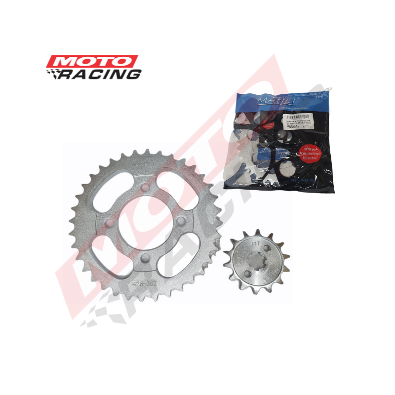 CORONA Y PIÑON GILERA SMASH 110 36- 14 (MAHLI)