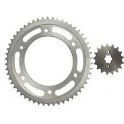 CORONA Y PIÑON HONDA 125 XR 125 L '13 51/16 Acero 1045