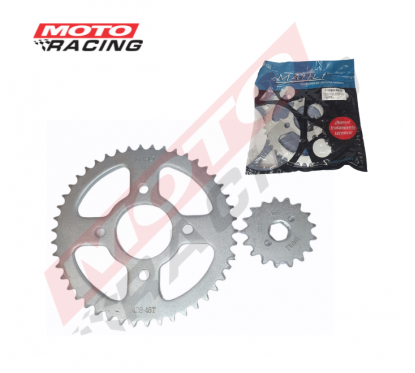 CORONA Y PIÑON CORVEN TRIAX- BRAVA 150-200 ENDURO 46- 17 (MAHLI)