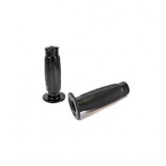 PUÑO RETRO TIPO CAFE RACE NEGRO 130mm