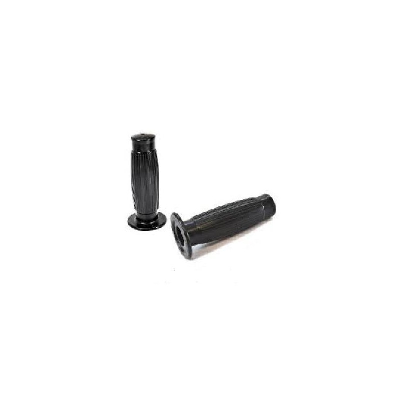 PUÑO RETRO TIPO CAFE RACE NEGRO 130mm
