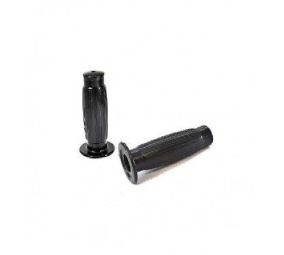 PUÑO RETRO TIPO CAFE RACE NEGRO 130mm